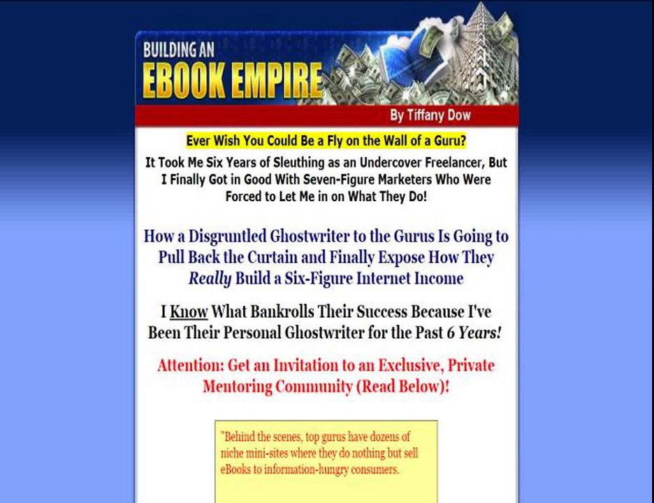 Building an eBook Empire - eBook