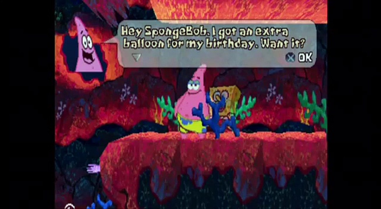 Spongebob Squarepants Supersponge PS1 Walkthrough / Speedrun - Stage 2 Acts 1 - 4