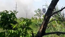 Позиции ВСУ под огнем Танка - Ukraine