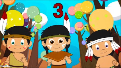 Ten Little Indians | Nursery Rhymes | Popular Nursery Rhymes by Hooplakidz