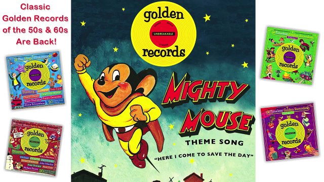 Golden Records Mighty Mouse Theme Song