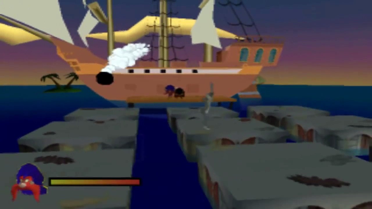Bugs Bunny Lost In Time Level 2- The Pirate Years- Hey Whats Up Doc Part 3-Boss Fight-Yosemite Sam