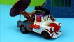 Disney Cars Pixar Karate Mater fights in Tournament Imaginext Batman Frozen toy story are in crowd