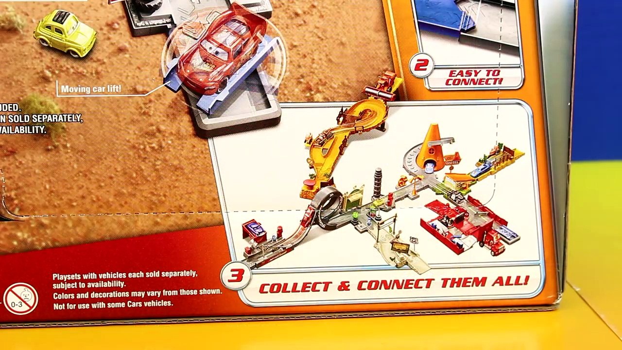 Disney Cars Pixar Luigi Loop Lightning McQueen Race Car Radiator Springs Guido