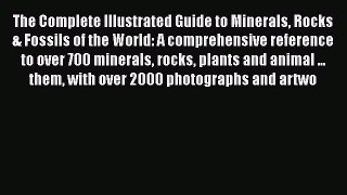 Read The Complete Illustrated Guide to Minerals Rocks & Fossils of the World: A comprehensive
