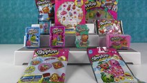 Shopkins Goodie Palooza #4 | Collector Cards Food Fair Season 1 2 3 4 Unboxing | PSToyReviews
