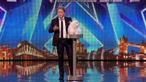 Marc Métral and his talking dog Wendy wow the judges - Audition Week 1 - Britain's Got Talent 2015 - YouTube