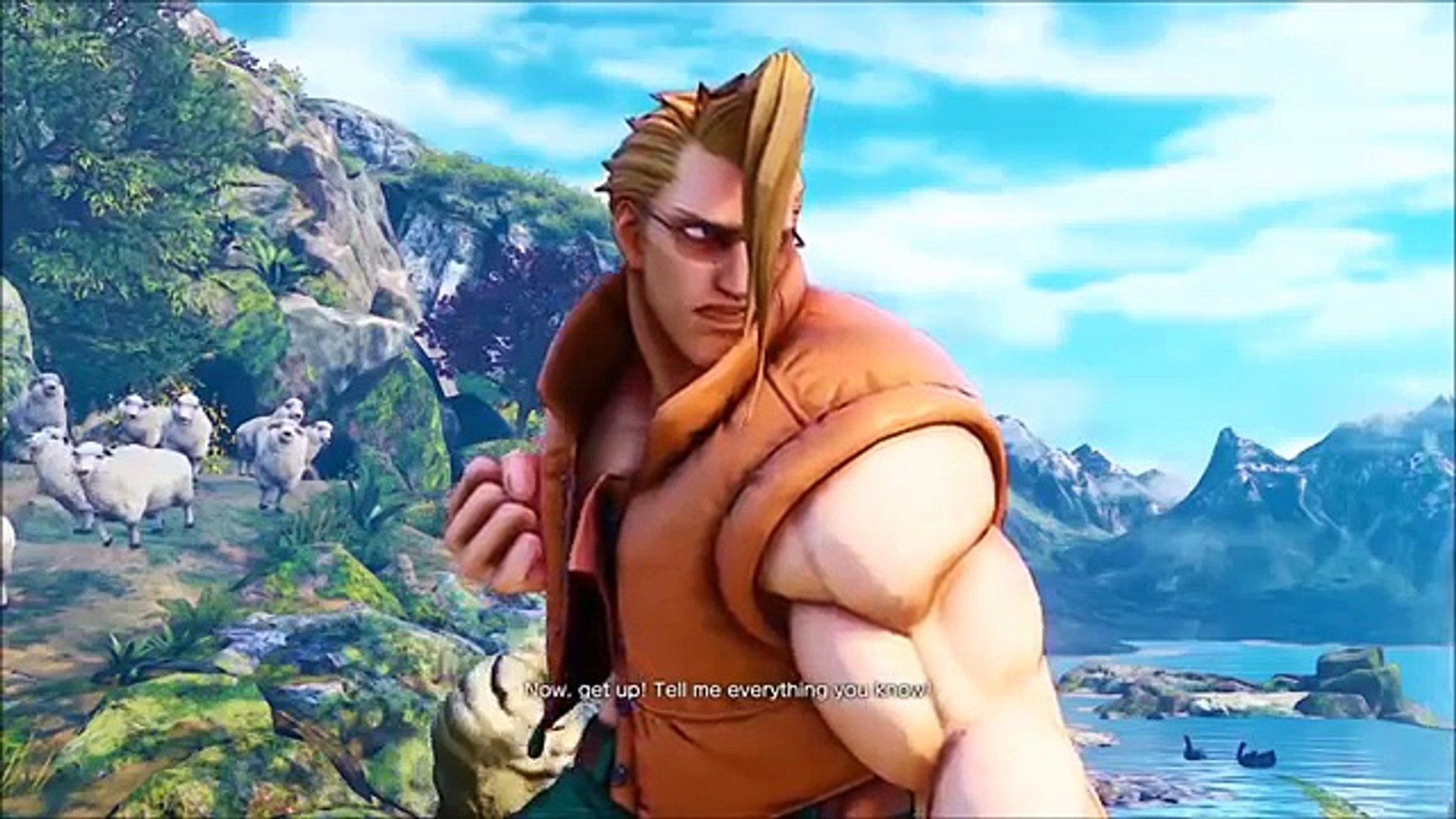 Street Fighter V Charlie Nash Story Mode Cutscenes Only Video Dailymotion