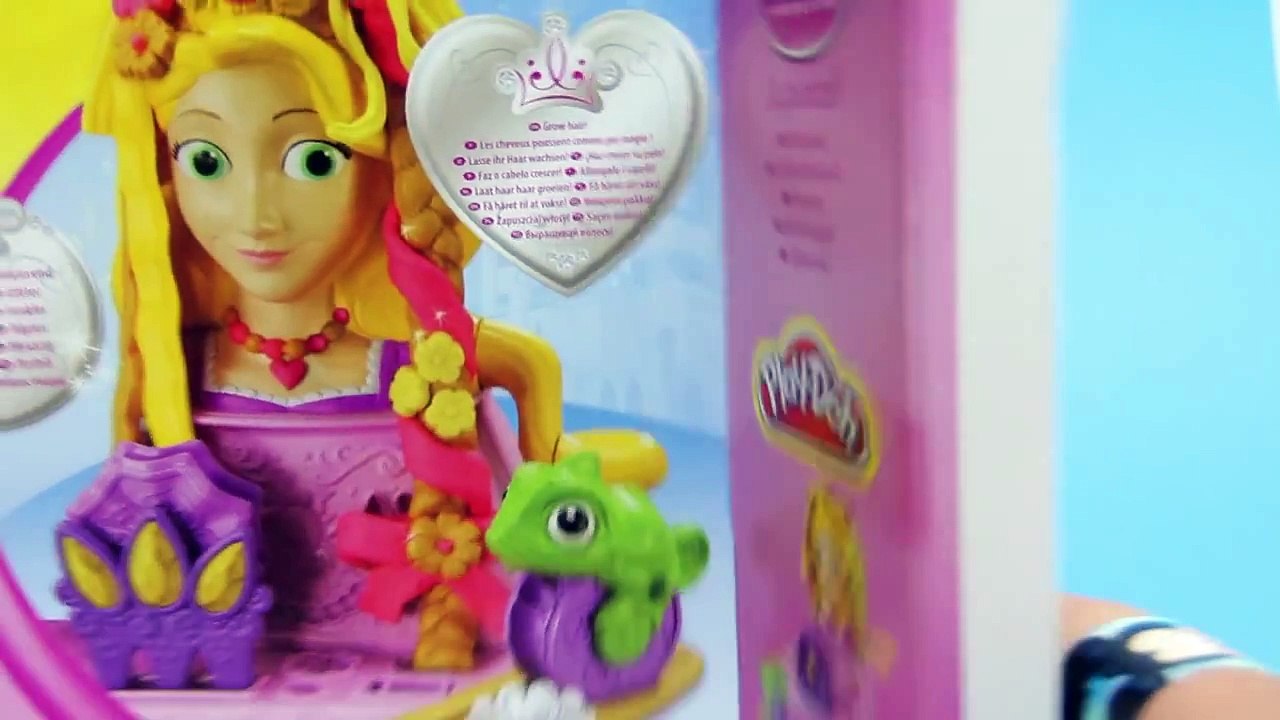 Play Doh Rapunzel Disney Princess Playset playdo by Unboxingsurpriseegg