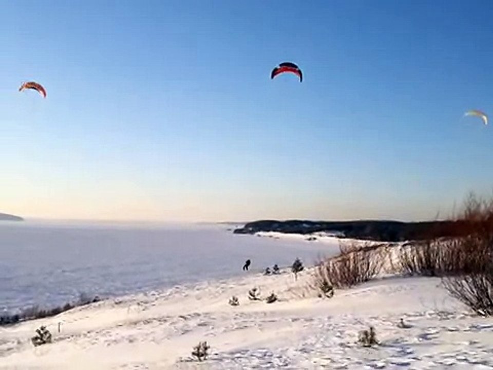 Кайтинг - Чебоксары, 22.01.2012