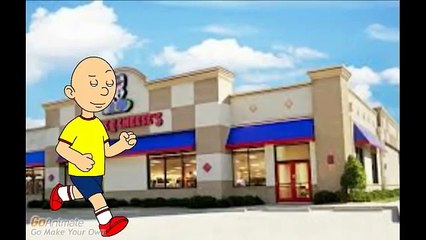 Caillou Goes to Chuck E Cheeses while Grounded.
