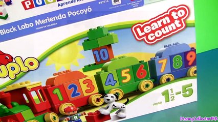 Pocoyo Picnic Blocks Merienda Bloques Lego Duplo Toys Learn to Count 123 by DisneyCollector