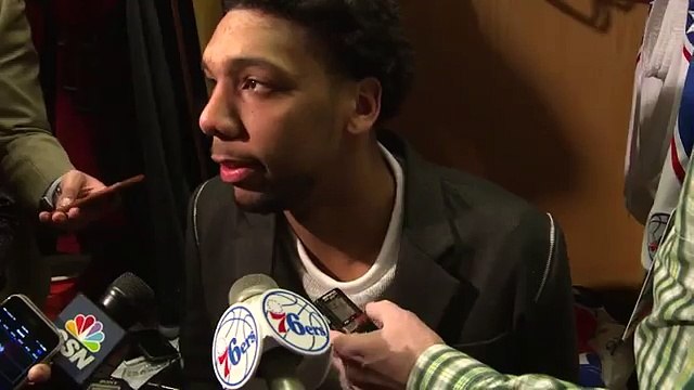 Jahlil Okafor Postgame Interview - Kings vs Sixers - February 10, 2016 - 2016 NBA Season
