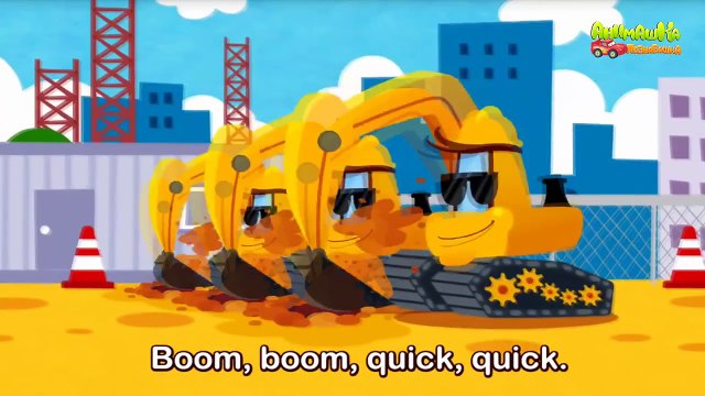 Машинки. Мультики про машинки. Рабочие машины Экскаватор. Бульдозер. Бетономешалка. Самосв