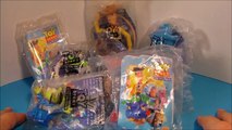 1996 DISNEYS TOY STORY BURGER KING SET OF 8 KIDS MEAL TOYS VIDEO REVIEW