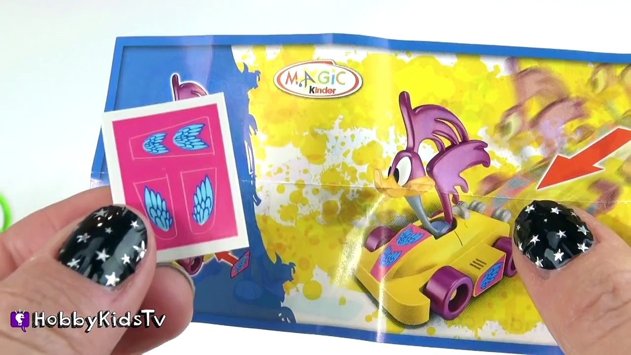 Mega Kinder Surprise Toy Egg! HobbyTiger + HobbySpider Chocolate Opening By HobbyKidsTV