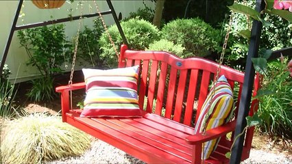 Качели садовые
