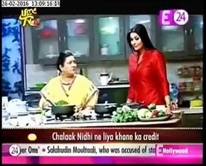 Yeh Hai Mohabbatein - Nidhi pretends to cook food and impresses Raman