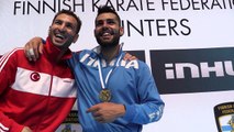 Interview to Luigi Busa of Italy. Gold medalist. 49th European Karate Championships