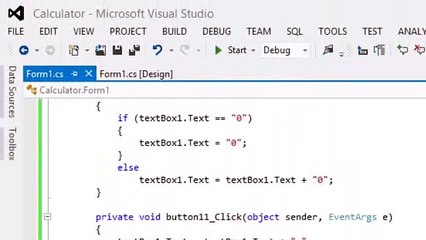 How To Make Basic Calculator - C#_clip5