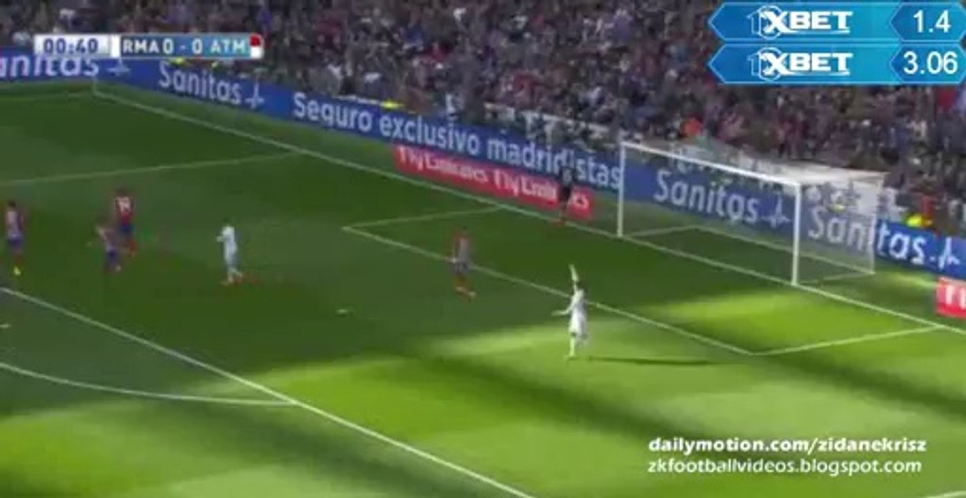 Cristiano Ronaldo Amazing Chance HD - Real Madrid v. At. Madrid 27.02.2016 HD
