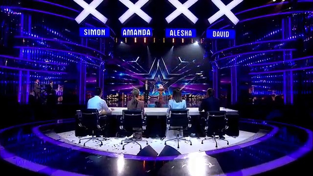 Marc Métral and Miss Wendy wow the crowd - Semi-Final 4 - Britain's Got Talent 2015