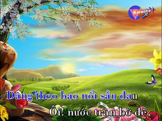 Quê Em Mùa Nước Lũ - Karaoke HD [Beat Chuẩn] - (720p)