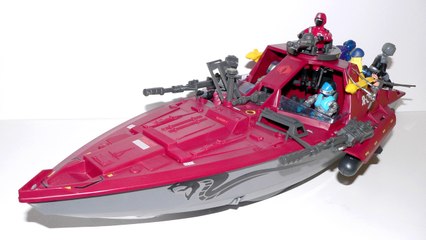 1985 Cobra Moray hydrofoil & Lampreys G.I. Joe review