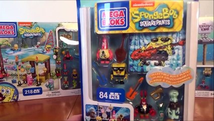 Spongebob Mega Bloks Haul ❤ Sponge Out Of Water The Spongebob Squarepants Movie Lego