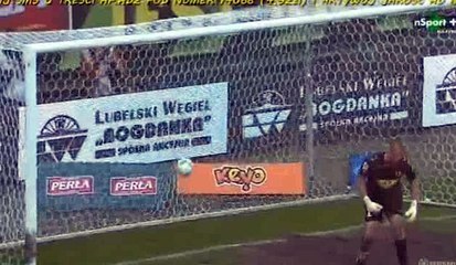 Swierczok J. (Penalty) Goal - Leczna	2-2	Korona Kielce - 27.02.2016