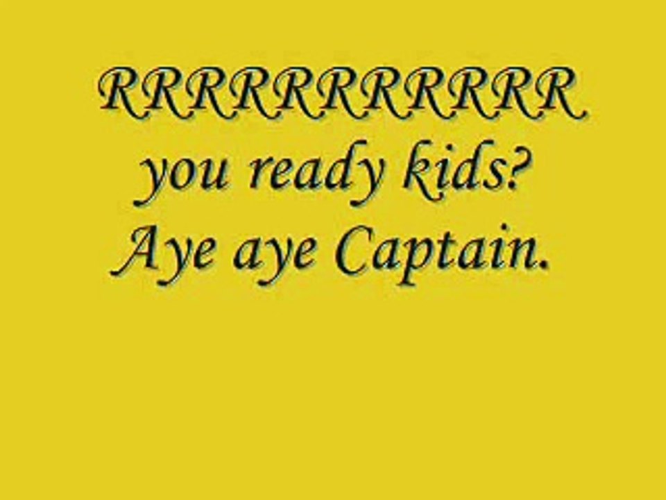 Spongebob Sqarepants theme song backwards with lyrics! :)