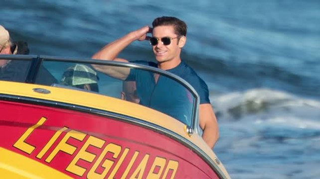 'Baywatch' Star Zac Efron is Struggling to Swim in the Ocean