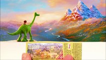 ❤ The Good Dinosaur ❤ Toys Brinquedos ❤ Bom Dinossauro Pixar Surprise Eggs Movies Trailer 6/14