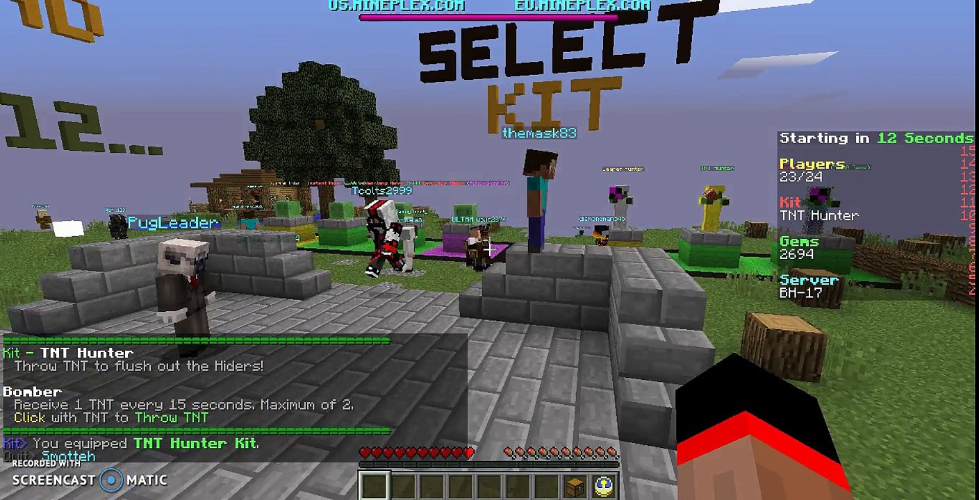 mineplex kill streak!