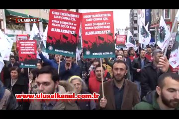 Emekçiler kıdem tazminatı hakkını meydanlardan savunuyor