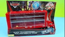 Disney Pixar Cars Microdrifters Mack Transporter Rolling Display Case 3 level Collector Case