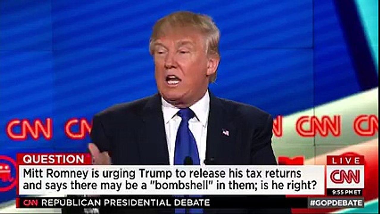 Mitt Romney looked like a fool when he delayed, and delayed and delayed and Harry Reid baited him so beautifully,Trump says