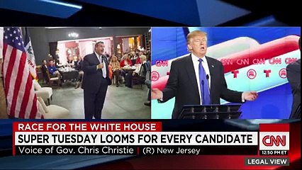 Gov. Chris Christie endorses Donald J. Trump for president