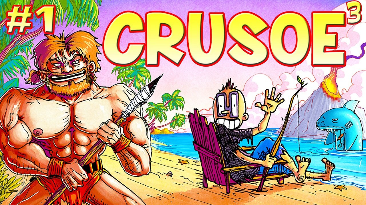 CRUSOE 3 - Ep.1 : Le retour des naufragés - Fanta et Bob dans Minecraft