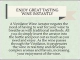 Wine Aerator Pourer - Breathe Wine Instantly