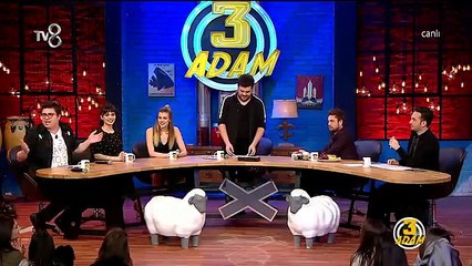 Eser Yenenler'e Canlı Yayında Doğum Günü Sürprizi!  3 Adam  Sezon 3 Bölüm 10  13 Şubat Cumartesi