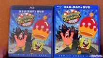 Talking Spongebob Squarepants toy with blu-ray dvd review