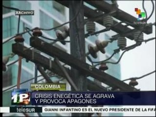 Colombia, en medio de una crisis energética