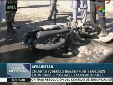Dos atentados en Afganistán dejan al menos 13 muertos y 52 heridos