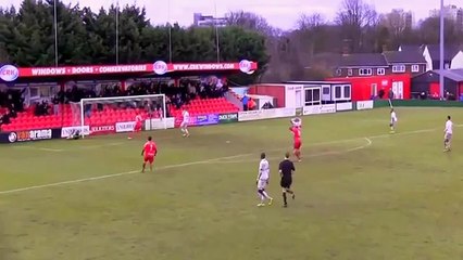 Goalkeeper goal in injury time