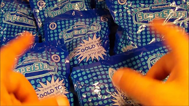 2002 NINTENDO SUPERSTARS SET OF 10 BURGER KING KIDS MEAL TOYS VIDEO REVIEW