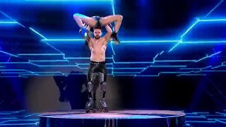 Skating siblings Billy and Emily England are in a spin! - Semi-Final 1 - Britain's Got Talent 2015