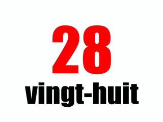 Learn French - Les nombres  20-30