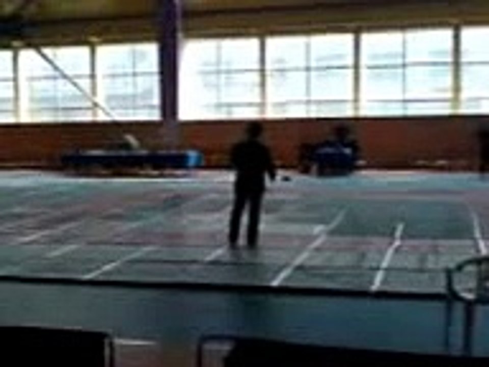 Дзюдо 2 схватка,(я в синем кимано)