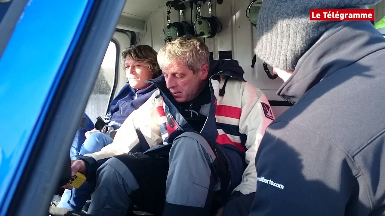 Phare de Tévennec(29). Marc Pointud : le grand départ !